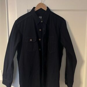 Momotaro Japanese 100% Denim cotton button down shirt